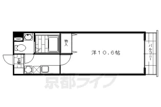 メゾン・ウィーブ【4-F号室】の間取り