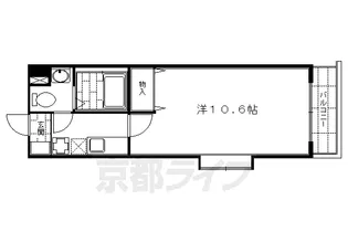 メゾン・ウィーブ【2-J号室】の間取り