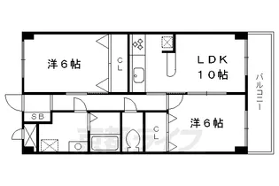 第7長栄マンション【306号室】の間取り