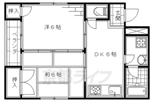 モアイマンション【201号室】の間取り