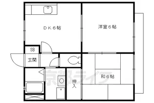 サンライズハイツ【106号室】の間取り