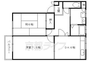 ピルツ木の子マンション【300号室】の間取り