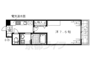 グッドヒル伏見【3階】の間取り