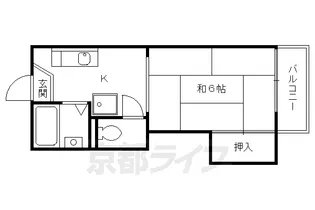 ライトハウス・イースト【1階】の間取り