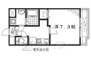 グランジュネス【5階】の間取り