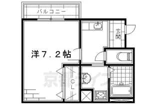 グランジュネス【1階】の間取り