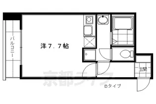 フラット オク【2階】の間取り