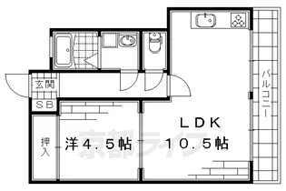 北野マンション【3階】の間取り