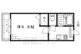 メゾン桃栄Ⅱ【107号室】の間取り