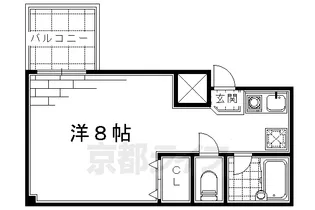 ワンダーコスモベン【202号室】の間取り