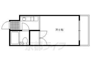 レジデンス竹田【306号室】の間取り