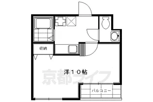 メゾン・メロディア【4-C号室】の間取り