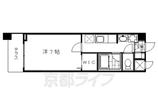 「クレアールエスパシオ」【106号室】の間取り