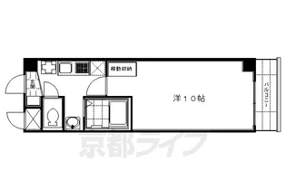 フォンテール【102号室】の間取り