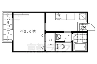 カーサデルソル【103号室】の間取り
