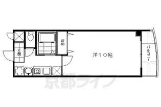 HIRO MOMOYAMA【201号室】の間取り