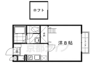 パステルコート【205号室】の間取り