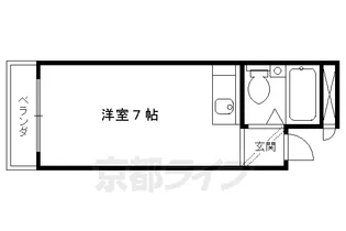 AUBURN FUSHIMI MOMOYAMA【305号室】の間取り