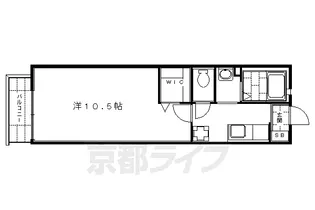タイチ七瀬川【105号室】の間取り