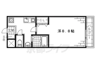 ハイツモアライフ【1階】の間取り