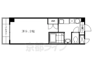 サンシード桃山【202号室】の間取り