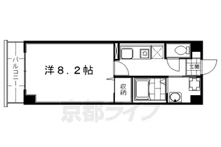 グランツェントA【3階】の間取り