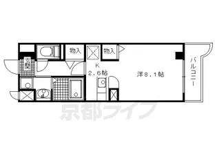 プラティーク・アビテ【2階】の間取り