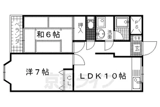 ファミール上原【102号室】の間取り