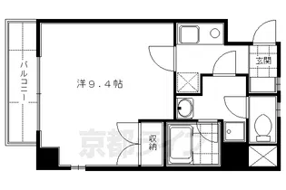 ピジョンハイツ京橋【405号室】の間取り