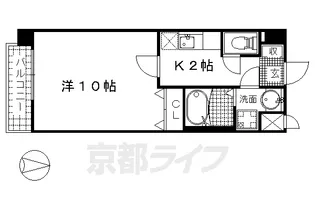 アウローラ【3階】の間取り