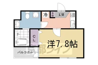 ビエント【304号室】の間取り