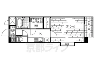 メゾン・アロー【4A号室】の間取り