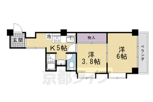 ゆたかマンション【304号室】の間取り