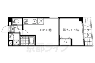 リアライズJR藤森【4階】の間取り