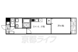 アストラルルームⅡ【308号室】の間取り