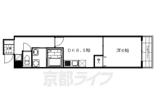 アストラルルームⅡ【2階】の間取り