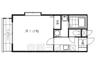 メゾン・チェリー(イースト)【3F号室】の間取り