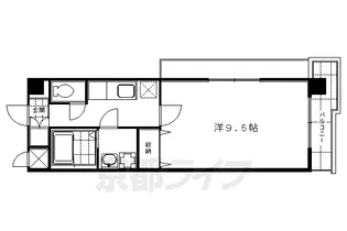 メゾン・フェアリー【7-J号室】の間取り