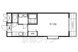 メゾン・グローリー【4-D号室】の間取り