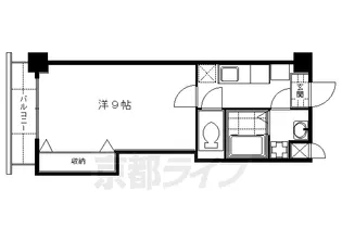 メゾン・グローリー【4-I号室】の間取り