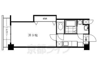 メゾン・グローリー【4階】の間取り