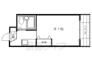 バティマンユニ【2階】の間取り