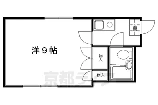 フォース肥後町【202号室】の間取り