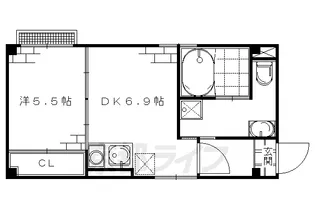 フォース肥後町【103号室】の間取り