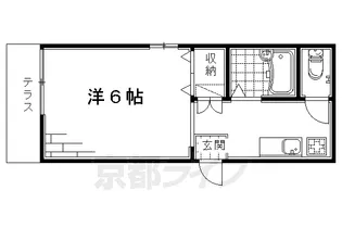 しらすマンション【201号室】の間取り