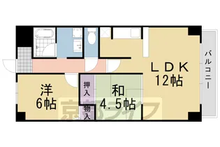QUAKE 桂東【103号室】の間取り