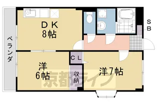 プレミエールクラーテ【103号室】の間取り