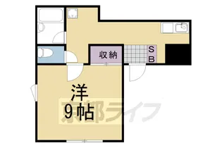 GRAFFITI MATSUI【203号室】の間取り