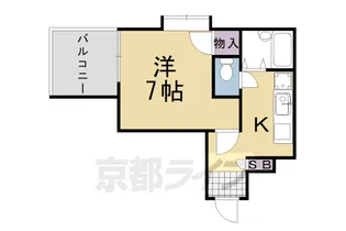 GRAFFITI MATSUI【102号室】の間取り