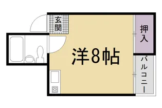 グリーンピア大枝【203号室】の間取り